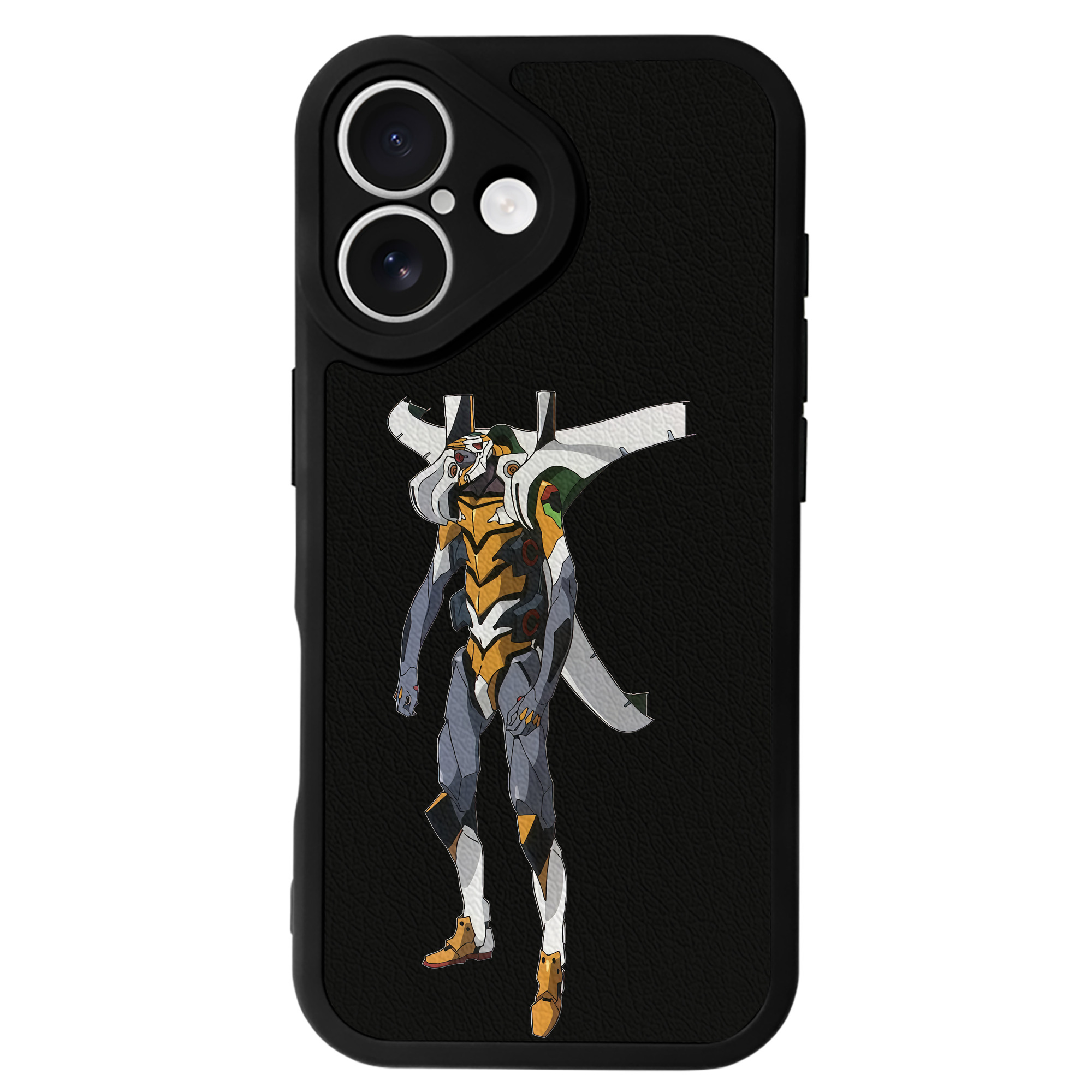 （画像用） EVA 新世紀エヴァンゲリオン 【iPhone 16シリーズ対応】シリコンスマホケース（レザー調） 材質：シリコン